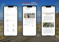 Application auto-trait routière Route 66 Oklahoma A Amarillo - Housity