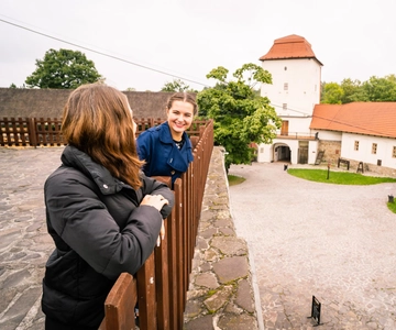 Ostrava: Entrance to Silesian Ostrava Castle