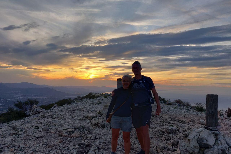 Geführte Wanderung zum Gipfel des Montgó – Abenteuer bei Sonnenaufgang, tagsüber oder bei SonnenuntergangMit Transport