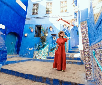Fra Marrakech: 4-dages kejserlig byrundtur via Chefchaouen