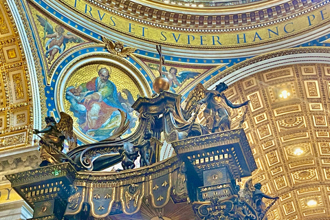 St. Peter Basilica, Tomb, Dome & Underground Catacombs Tour Catacombs Guided Tour & Skip the line Basilica