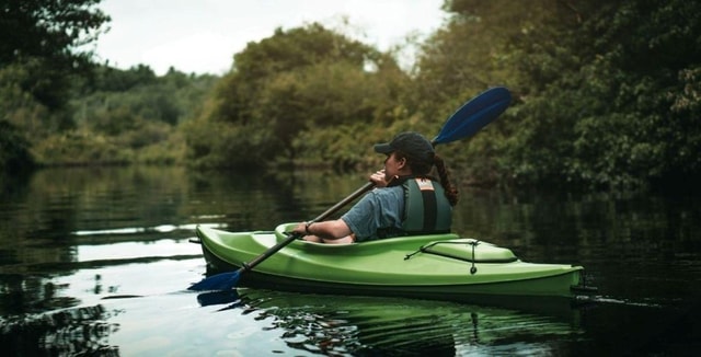 Memorial Beach: Lake Massapoag Single or Tandem Kayak Rental