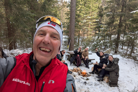 Oslo: 3-hour Cross Country trip with equipment and guide