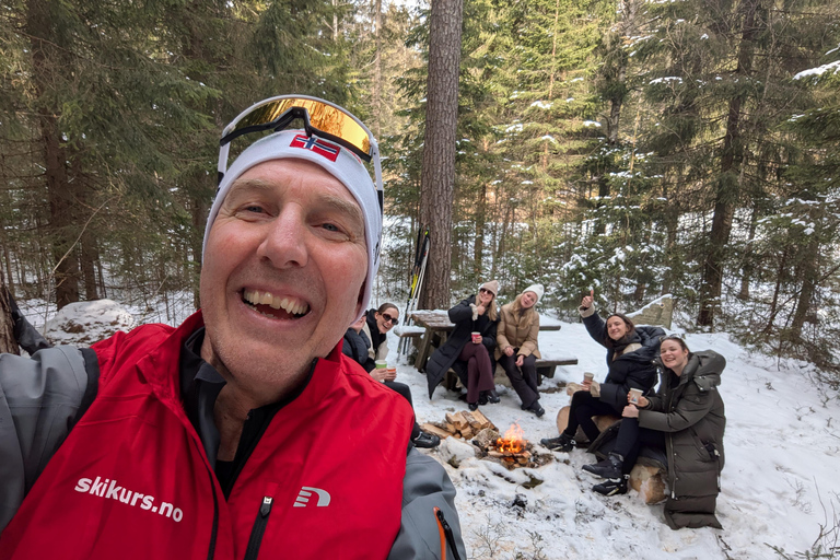 Oslo: 3-hour Cross Country trip with equipment and guide