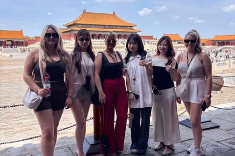 Beijing: Forbidden City & Mutianyu Great Wall Tour w/Tickets