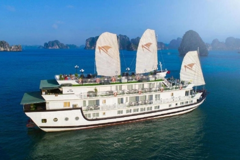 Crucero de lujo de 2 días por Ha Long y Bai Tu LongHanoi: Lujoso Crucero de 2 Días por Ha Long y Bai Tu Long