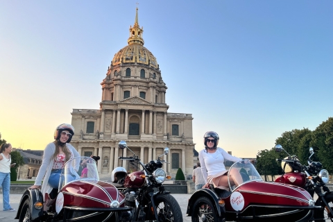 París: recorrido por los monumentos en una motocicleta con sidecar
