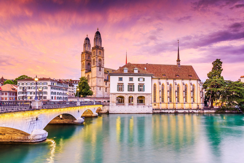 Voyage privé : Bâle&gt;Lucerne+Zurich, chauffeur anglophone