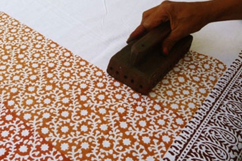 Privado -Visita de medio día de teñido de textiles en jaipur, bagru