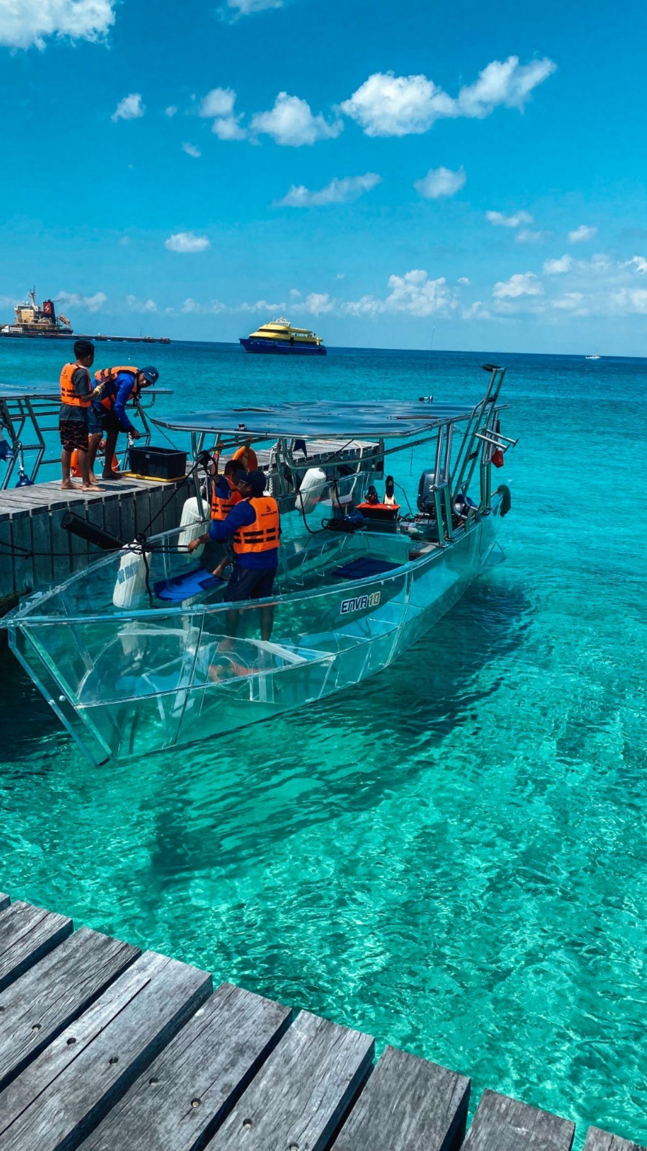 Cozumel: Ausflug Crystal Boat Tour mit Schnorcheln & Getränken