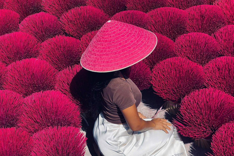 Hanoi: Incense Village, Hat or Lacquer Village "SMALL GROUP" PRIVATE: 4 Villages: INCENSE + HAT + LACQUER + VOTIVE PAPER