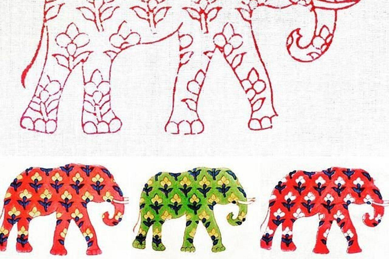 Jaipur Shopping Tour with Blue Pottery &Block Print Workshop Private Tour: Car + Guide