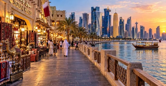 Doha: Guided City Tour With All Attractions, Pickup/Drop-Off