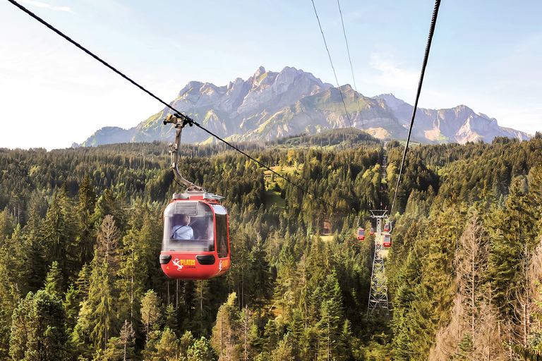 Da Zurigo: Tour di un giorno a Lucerna e al Monte PilatusTour in autunno con voucher per il pranzo