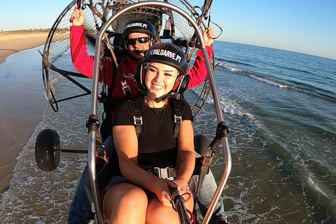 Albufeira: Vôos de parapente e Paratrike TandemVoos duplos de parapente e paratrike