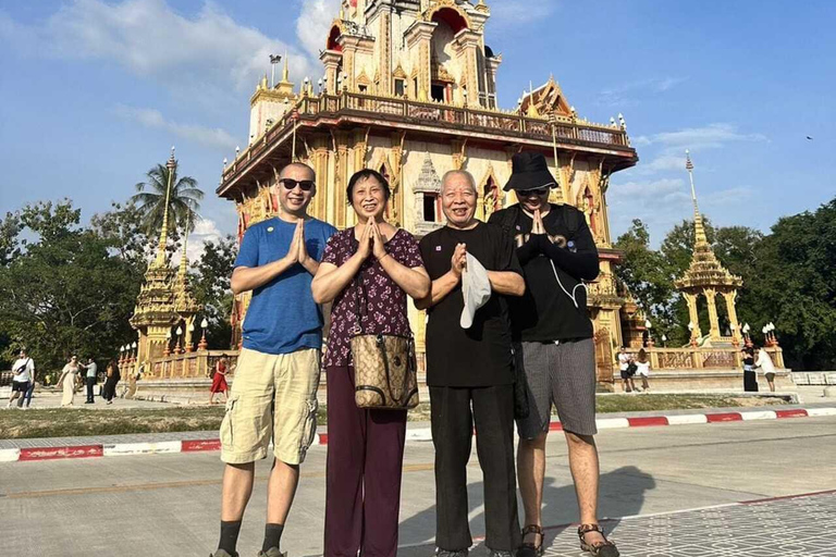 Phuket: zwiedzanie miasta z Wielkim Buddą, Wat Chalong i przejażdżką ATV 30 minwycieczka po mieście Phuket: transfer/ATV quad 30min/BIG BUDDAH Wat chalong