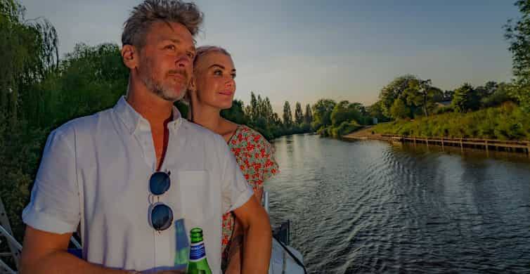 York : Croisière nocturne éclairée sur la rivière Ouse