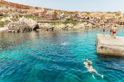 Malta: viaggio in catamarano alla Laguna Blu, spiagge e baieGita in catamarano Sea Breeze - 5/6 ore