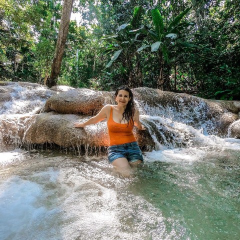 Visit Blue Hole and Dunn’s River Falls Private Tour in Runaway Bay