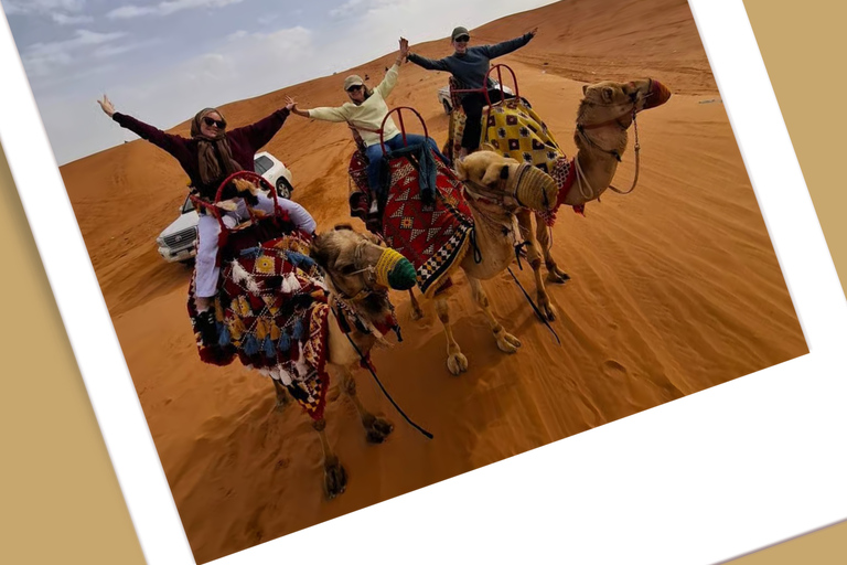 Riyadh : Sand Dune Desert Camel Ride + ATV ( Guide Bike )