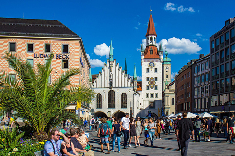 Munich : CityTour-Eisbachwelle Surf - FC Bayern - Marienplatz