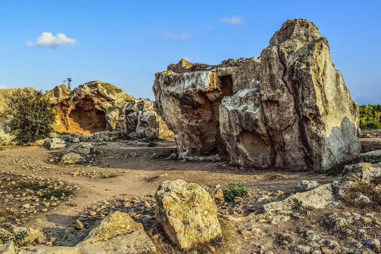 Paphos Private Tour: Aphrodite’s Rock to Coral Bay
