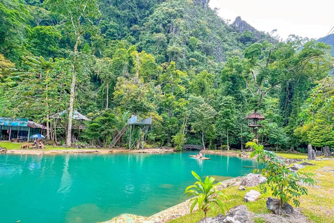 From Vientiane: Vang Vieng Day Trip, Nam Xay & Lagoon Vang Vieng Day Trip, Nam Xay & Balloon (Private)