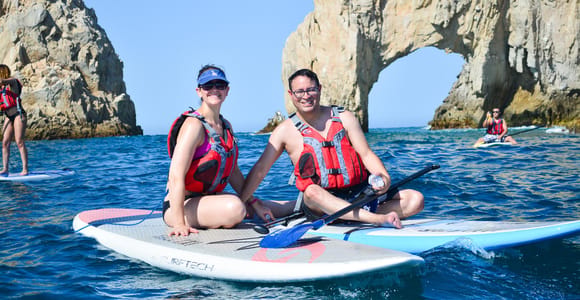 Stand-Up Paddle & Snorkel Tour to Cabo Arch