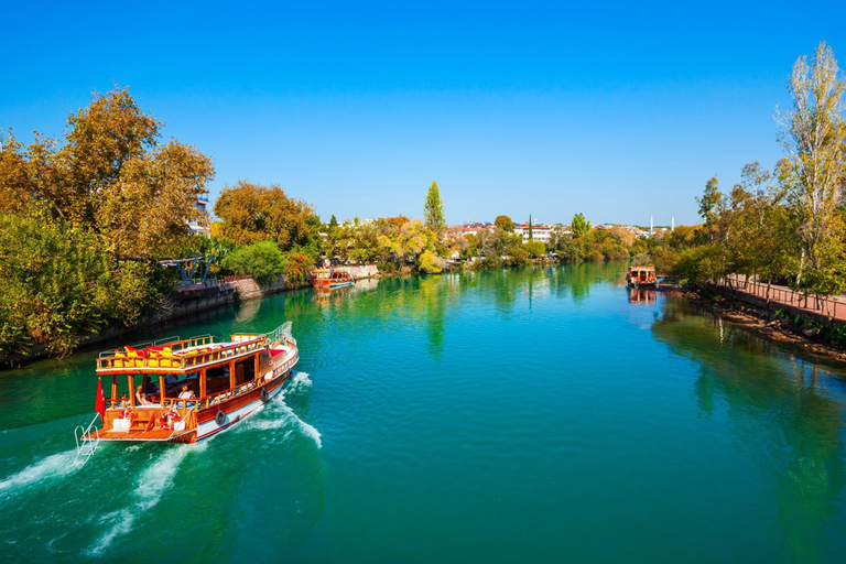 Alanya: Manavgat River Boat Cruise & Waterfall Visit