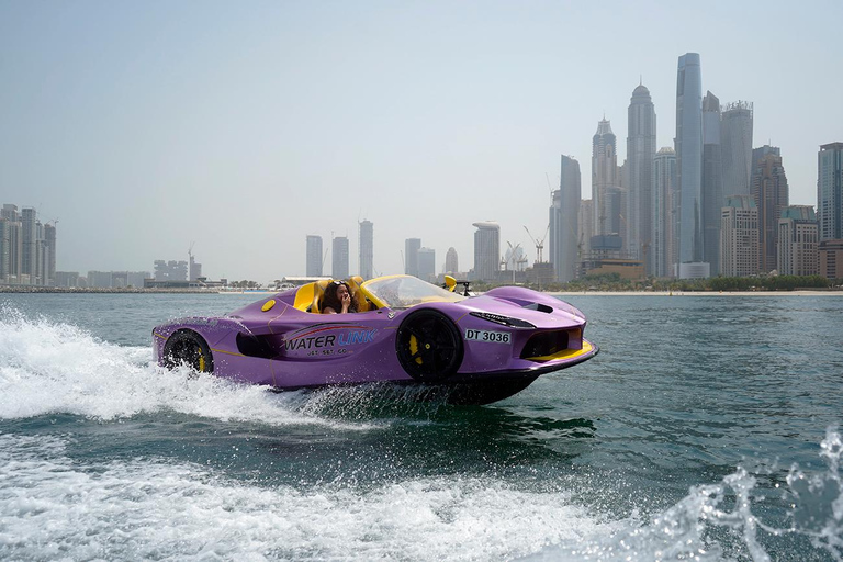 Dubai: Splash & Thrill | 20min Jet Car DXB Harbour JetCar 30 Mins: Dubai Marina Luxury Lamborghini