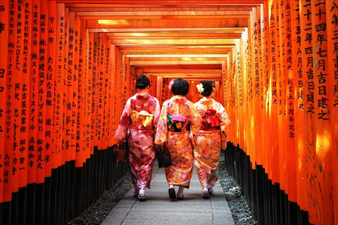 Kyoto/Osaka: Kyoto and Nara World Heritage Day Tour Trip from Kyoto Station 9:50AM