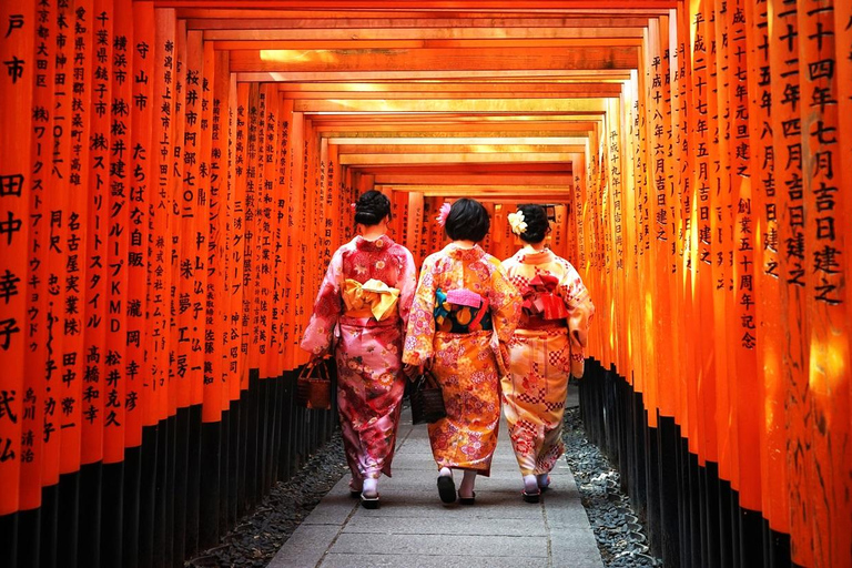 Kyoto/Osaka: Kyoto and Nara World Heritage Day Tour Trip from Kyoto Station 9:50AM