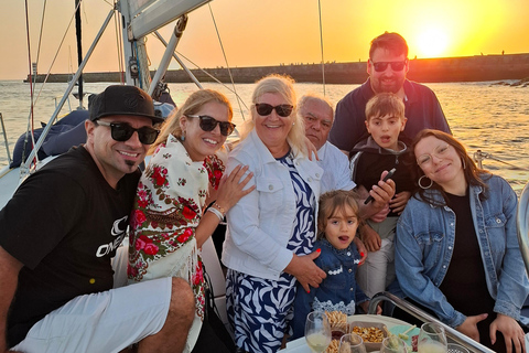 Porto,cruise with magical sunset ocean,open sail drink&snack Shared Magical Sunset Ocean