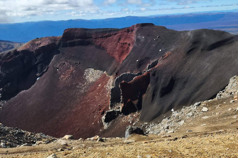 Tongariro Crossing One Way from Ketetahi Secure Park n Ride