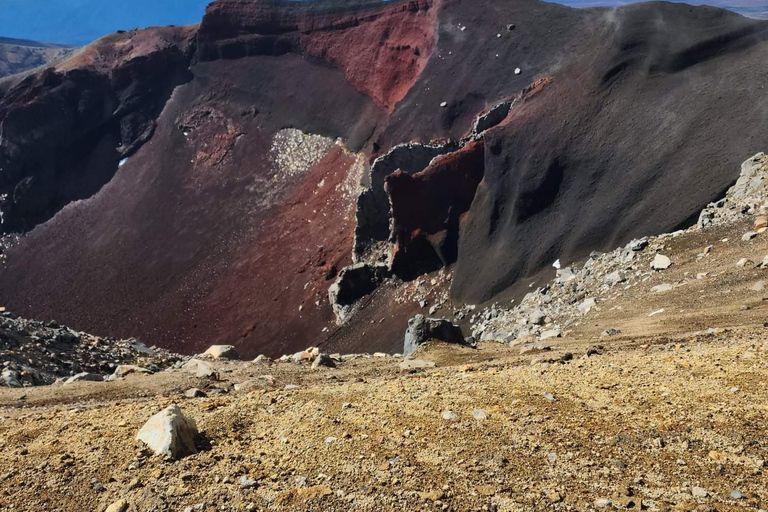 Attraversamento del Tongariro a senso unico da Ketetahi Secure Park n RideAttraversamento di Tongariro a senso unico da Ketetahi Secure Park n Ride