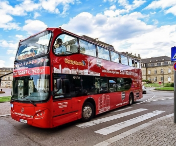 Stuttgart: billete de 24 h para el autobús turístico
