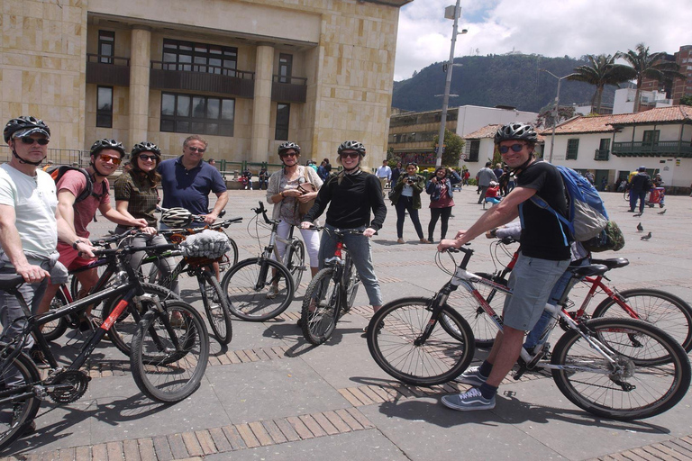 Passeio panorâmico de bicicleta em Bogotá