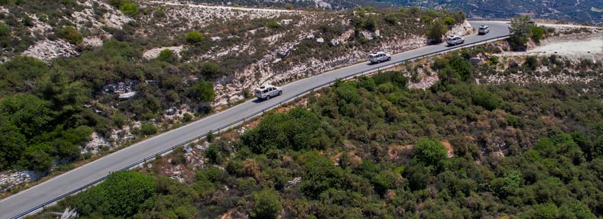 Depuis Larnaca : grand tour en Jeep