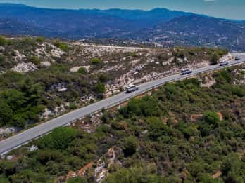 Depuis la baie de Larnaca : Grand Tour Jeep Safari