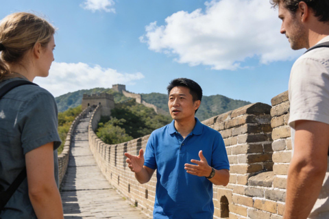 Beijing: Mutianyu Great Wall Shared 7-Seat Van Tour & Ticket Option 1: shared 7-Seat Van + Ticket --No Guide