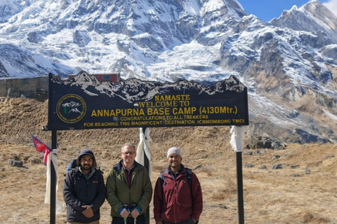 Kathmandu: 12-Day Annapurna Base Camp Trek with Guide