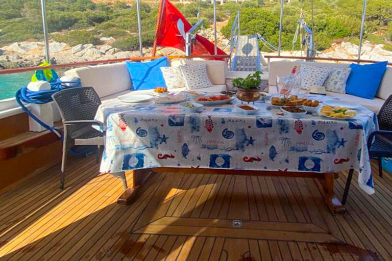 Tour en bateau : Bodrum : visite privée en bateau pour les clients de la croisièreExcursion en bateau : Excursion en bateau privé à Bodrum pour les clients de la croisière