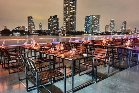Bangkok: White Orchid River Cruise with Buffet Beer & Show