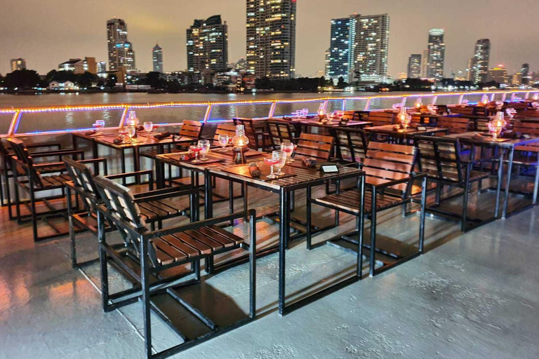 Bangkok: White Orchid River Cruise with Buffet Beer & Show