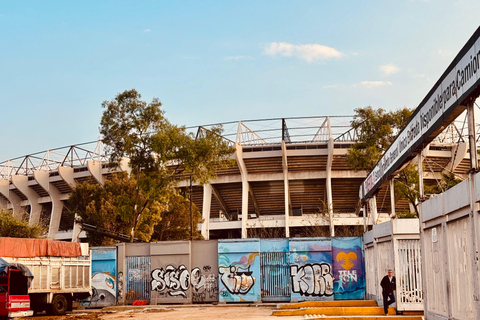 Mexico City Soccer Stadium Sightseeing & Street Food Tour