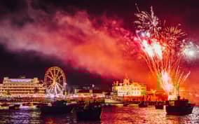 New Year's Eve on the Boat