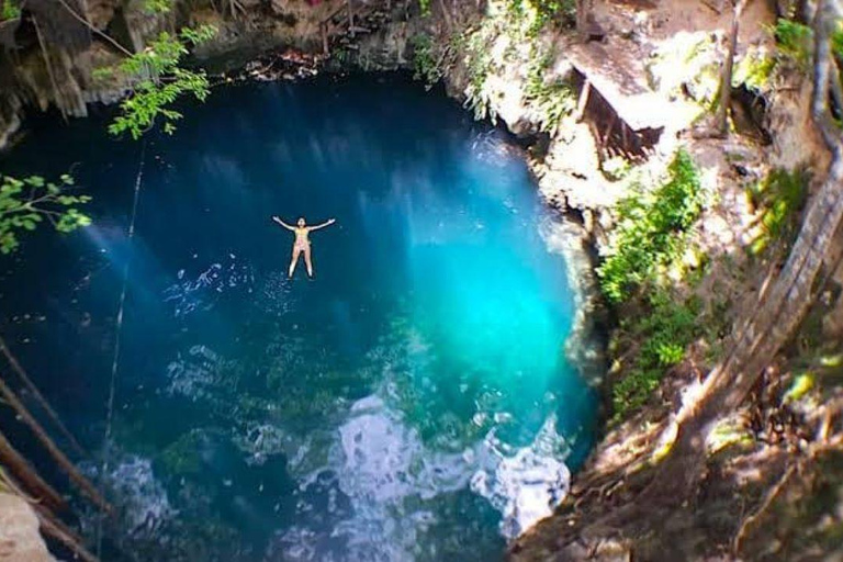 Uxmal en verbazingwekkende cenotes rondleiding met lunch vanuit Mérida