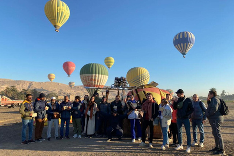 Luksor: Lot balonem nad Zachodnim Brzegiem przed wschodem słońca
