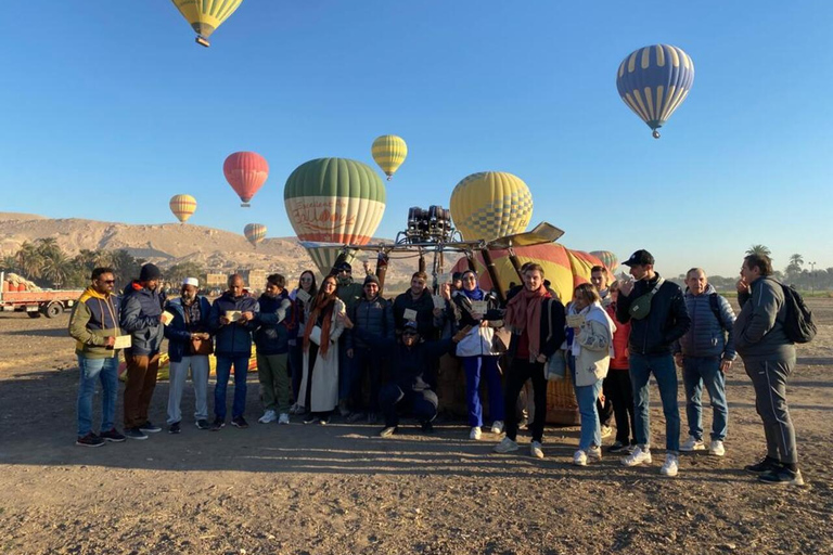 Luksor: Lot balonem nad Zachodnim Brzegiem przed wschodem słońca