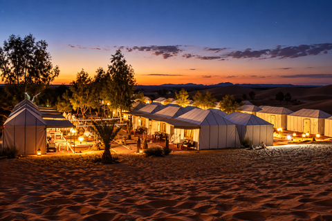Fes to Marrakech: 4-Day Sahara Desert Tour & Camel Trek Private Sahara: 4-Day Luxury Tour & Guided 4x4 Adventure